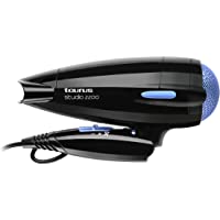 Los mejores  - Taurus Studio 2200 - Secador de pelo- 2200 W- mango plegable- 2 velocidades y 3 temperaturas- color negro